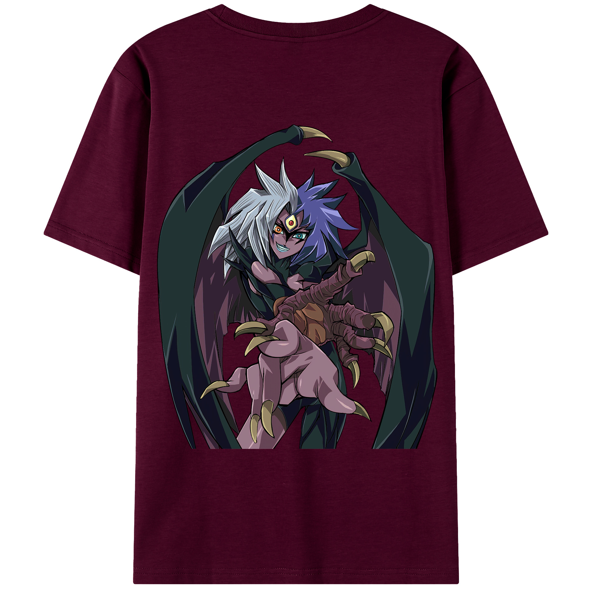 （画像用） 遊☆戯☆王 Yu-Gi-Oh! レディース半袖Tシャツ(バックプリント)